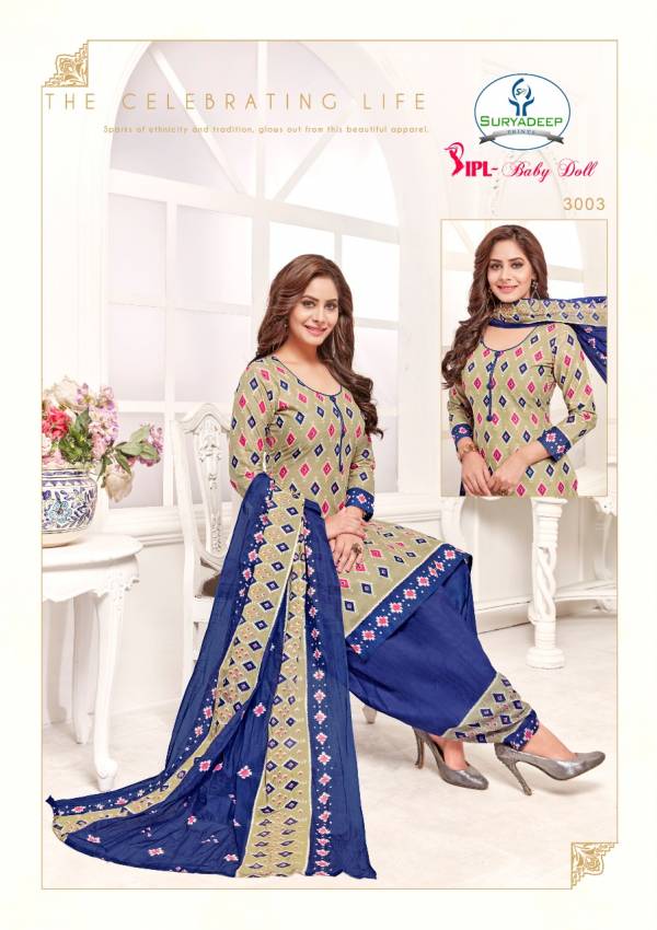 BABY Doll VOL 03 Pure cotton Printed Designer Daily Wear Salwar Suit Collection