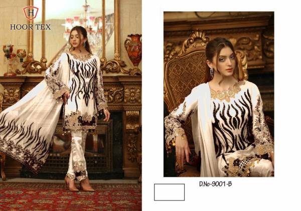 Hoor Tex Pakistani designer HEAVY GEORGETTE  party wear dress material