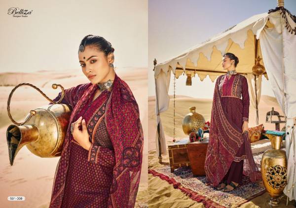 Belliza Queen Of Desert Exclusive Casual Wear Premium Cotton Printed Dress Material Collection