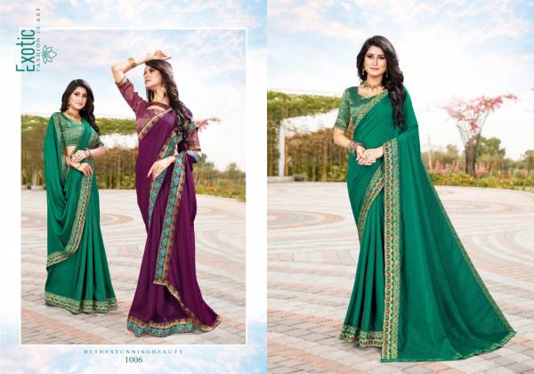 Ronisha Unlimited Festive Wear Art Silk Heavy Border Designer Saree Collection

