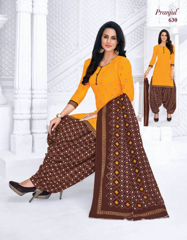 Pranjul Latest Designer Daily Wear Printed Cotton Dress Material Collection 
