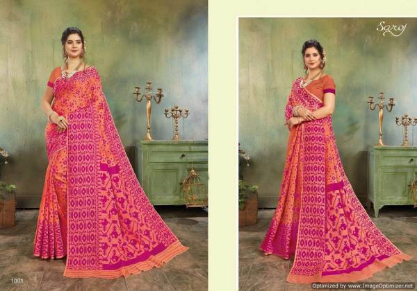 Saroj Monisha 2 New Launch Of Cotton Saree Suitable For Party And Functions 