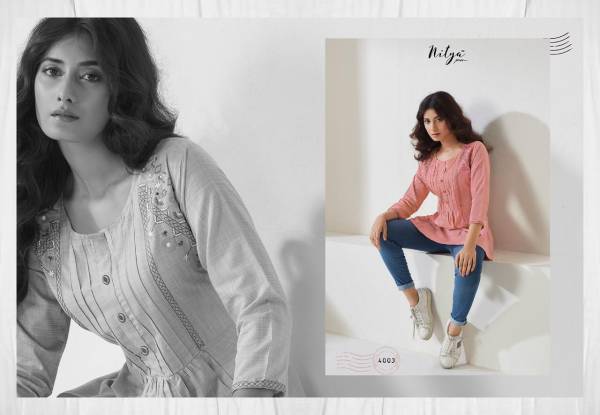 Nitya Essentials  Vol - 4 Latest Designer Fancy Daily Wear Ladies Top Collection  