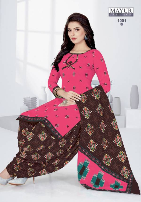 Mayur Traditional Batikaat 1 Regular Wear Cotton Printed Dress Material Collection