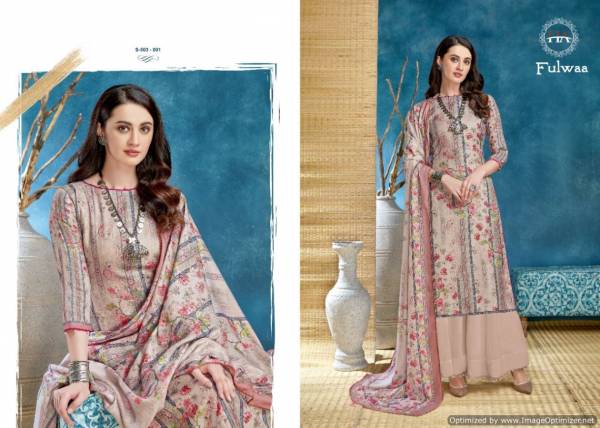 Harshit Fulwaa Latest Collection of Designer Printed Piure Pashmina Dress Material 