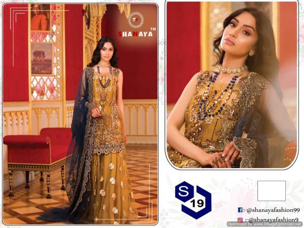 Shanaya S Series Heavy Designer Festive Wear Pakistani Suit Collection 