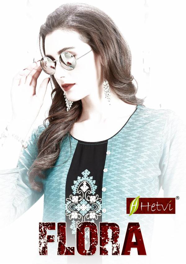 Hetvi Flora Rayon Printed Casual Wear Short Kurti