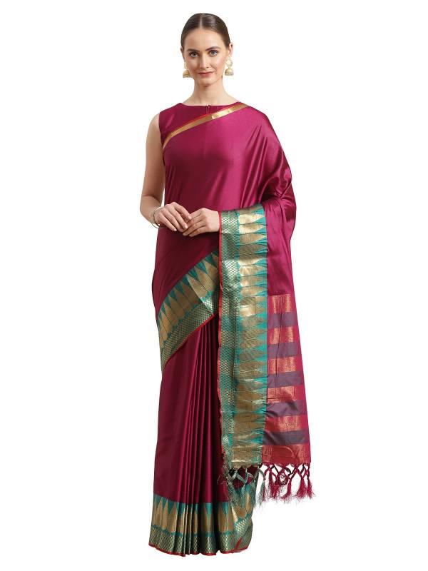 Vridha Party Wear Silk Blend Designer Saree