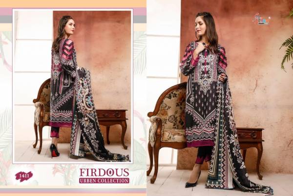 Shree Fab Firdous Urban Collection Of Latest Designer Printed Cotton Pakistani Salwar Suit 