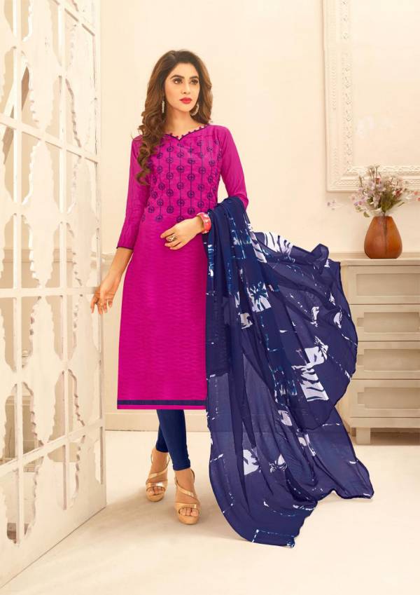 K Divanshi Designer Printed Cotton Dress Material