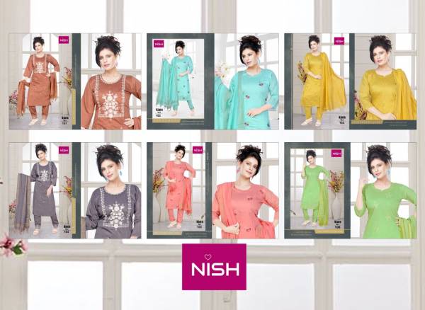 Nish Kiara 1 Latest Festive Wear Ready Made collection