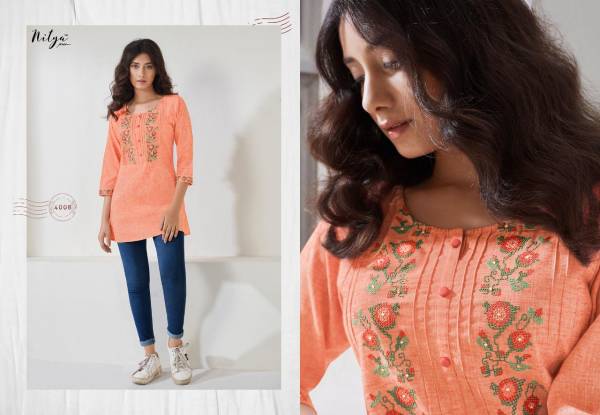 Nitya Essentials  Vol - 4 Latest Designer Fancy Daily Wear Ladies Top Collection  