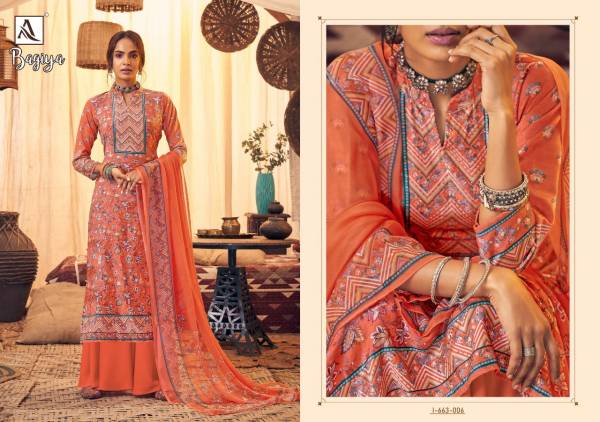 Alok Bagiya Latest Designer  Pure Viscose Velvet Printed Dresss Material Collection 
