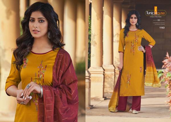 NEHA NIPPON VOL-3 Latest Designer Fancy Festive Wear Chinon Stripe With Embroidery Work Readymade Salwar Suit Collection