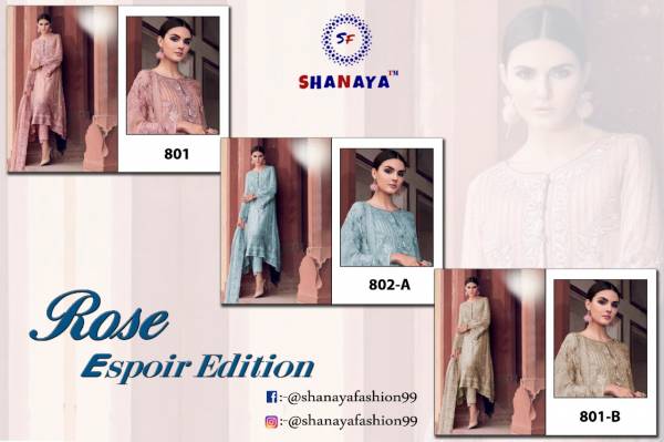 Shanaya Rose Espoir Edition Latest Designer Festive Wear Salwar Suit Collection 