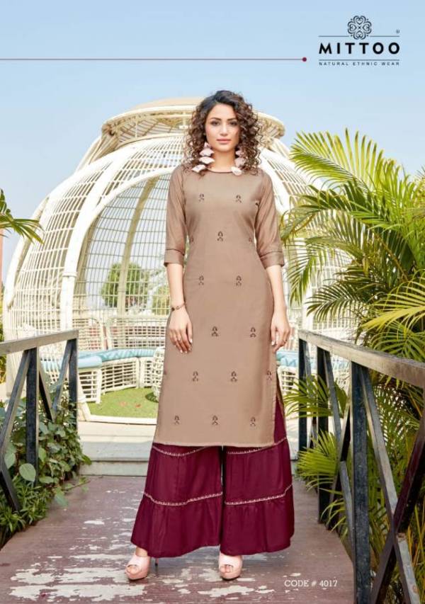 Mittoo Zohra Vol 3 Party Ready Fancy Designer Latest Collection Of Kurtis With Sharara 