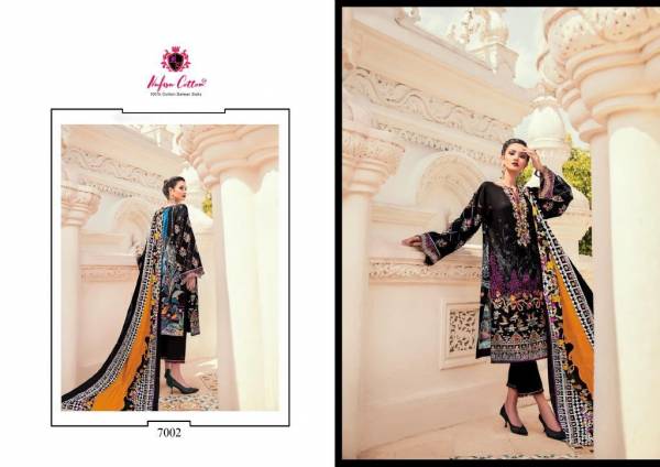 Nafisa Sahil 7 Casual Daily Wear Printed Karachi Cotton Dress Material Collection