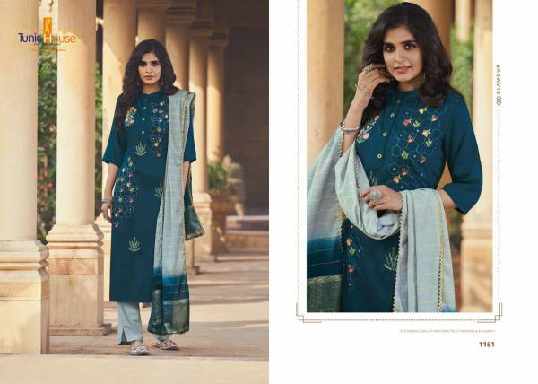NEHA NIPPON VOL-3 Latest Designer Fancy Festive Wear Chinon Stripe With Embroidery Work Readymade Salwar Suit Collection