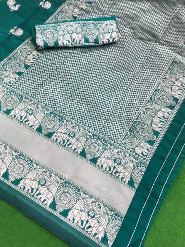 Kasturi Latest Designer Festive Wear Soft Cotton Silk Designer Saree Collection