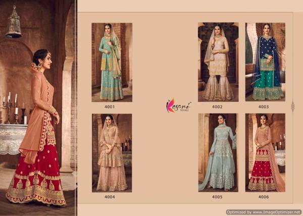 Kesari Nazma 1 Latest Designer Heavy Georgette Wedding Wear Collection 