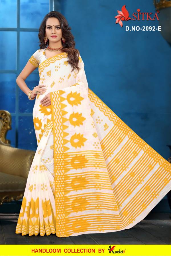 Printed Poly Cotton Daily Wear Saree Collection