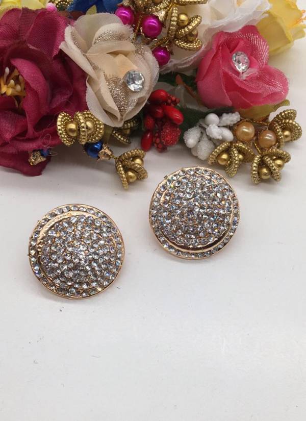 Latest Designer Party Wear Diamond Earring Collection 