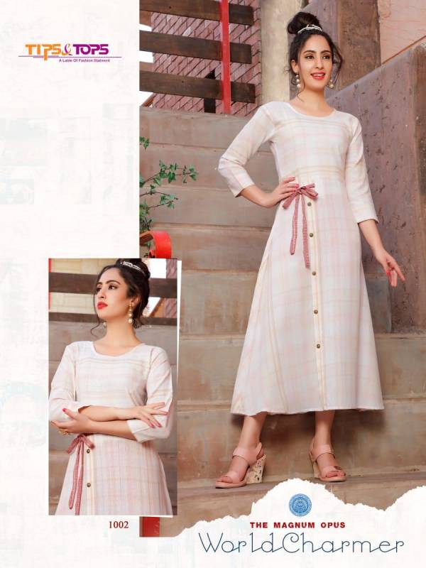 Tips and Tops Jolly Latest Designer Casual Wear Kurtis Collection 