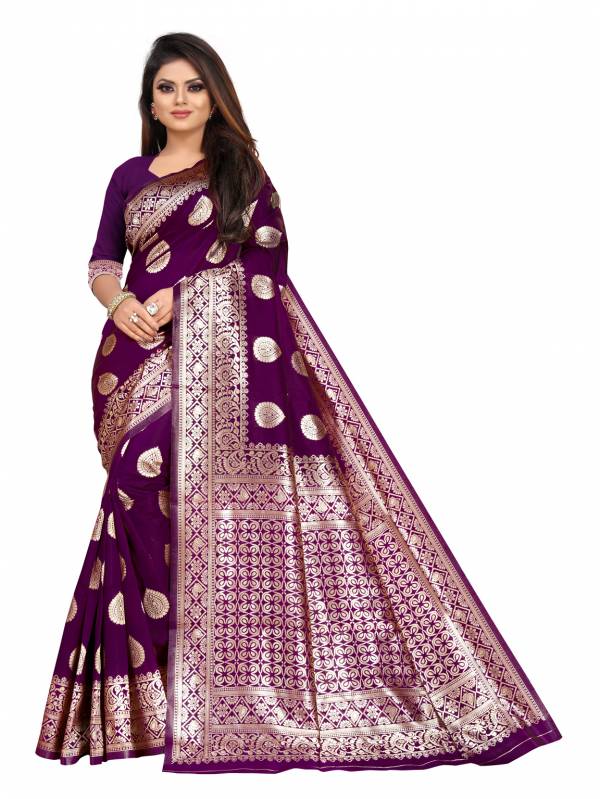 Roop Sringar 5 Latest Designer Party Wear Soft Banarasi Silk Saree Collection  