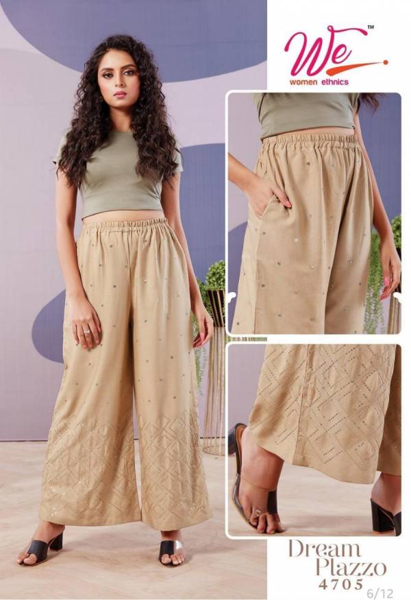 We Dream Latest Fancy Designer Palazzo Pants Casual Wear Collection