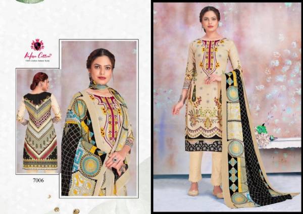 Nafisa Sahil 7 Casual Daily Wear Printed Karachi Cotton Dress Material Collection