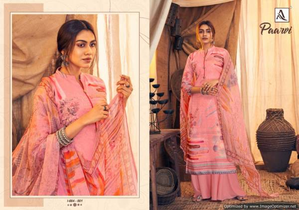 Alok Paarvi Latest Designer Pure Pashmina Digital Printed With  Swarovski Diamond Work  Dress Material Collection 