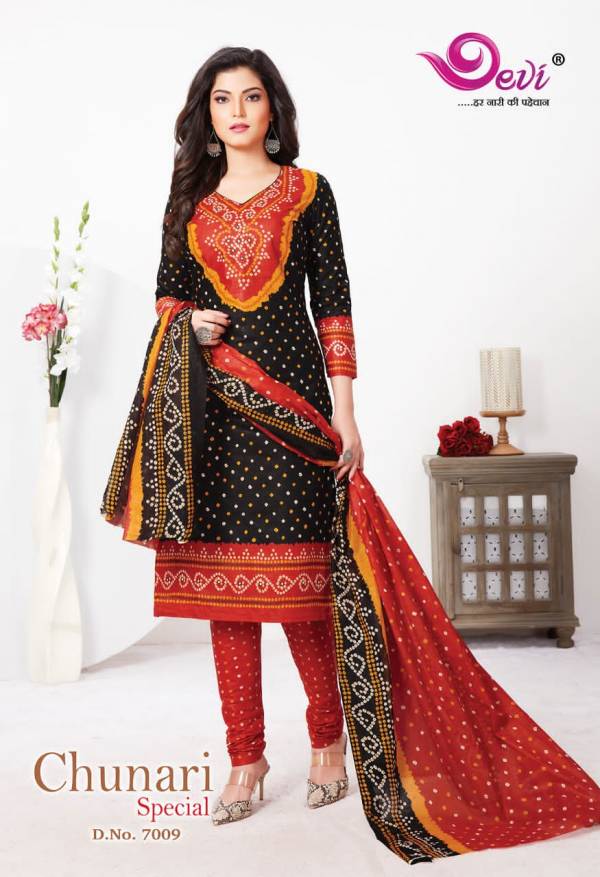 Devi Chunari Special 7 Latest Fancy Designer Casual Wear Printed Cotton Collection
