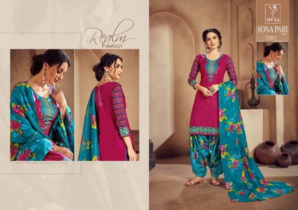Bela Sona Pari Vol 7 Latest Designer Printed Pure Cotton Dress Material Collection