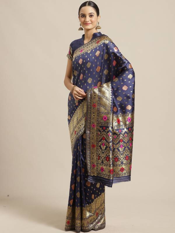 Latest Festival Wear Designer Printed Silk Saree Collection 