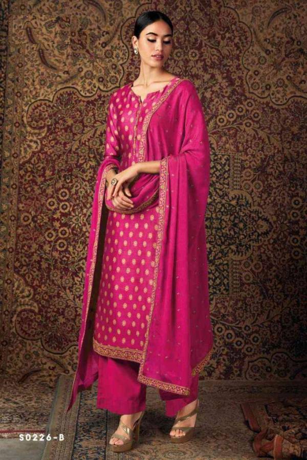 Ganga 266 Latest Wedding Functional Wear Jam Silk Cotton Salwar Suit Collection
