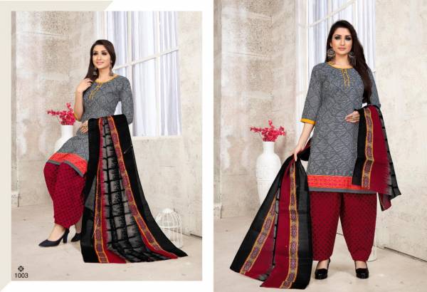 Sweety Fashion Kulfi Cotton Designer Ptiyala Salwar Suit Collections