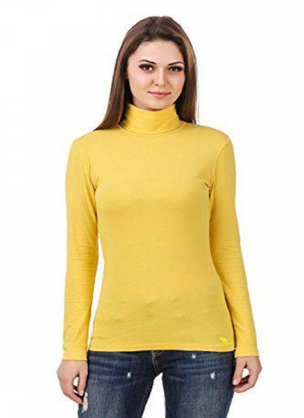Swara Fashion Wear Latest Unisex High Neck Cotton Warm Tshirt Collection
