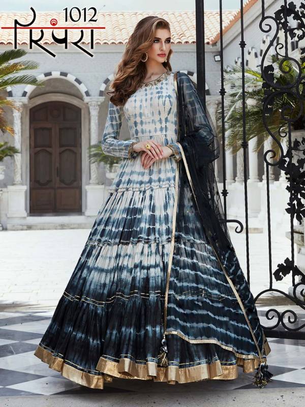 Latest Designer Function Wear Ready Made Gown Style Floor Length Salwar Suit Collection 