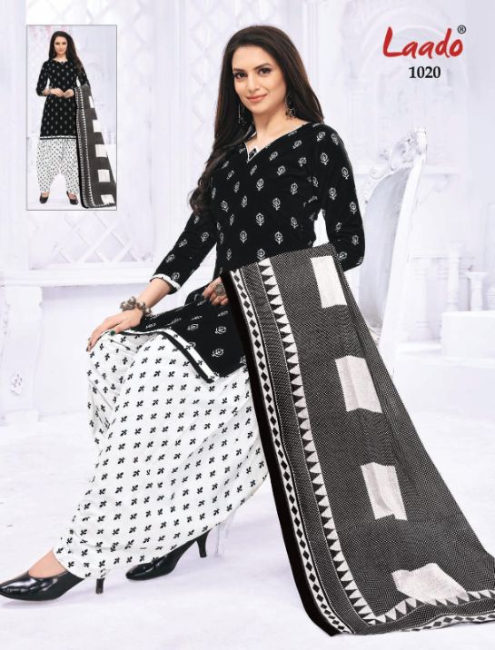 Laado Priti Patiyala 10 Casual Daily Wear Cotton Printed Dress Material Collection
