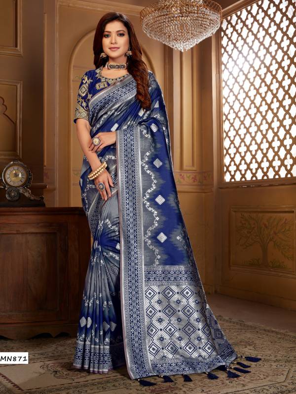 Manohari Roohi 10 Exclusive Heavy Wedding Wear Designer Banarasi Jacquard Saree Collection 