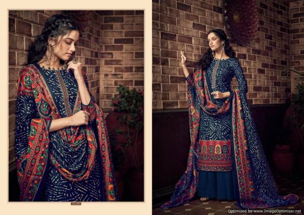 Belliza Desire Latest Designer Pure Printed Pashmina Salwar Kameez Collection 
