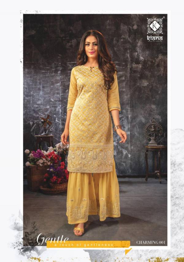 Kiana Charming Latest Designer Party Wear Ready made Collection
