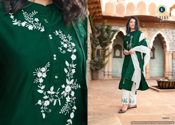 Kalki Sanskruti Pure Chinon Silk Latest Festive Wear Designer Ready Made Suit Collection
