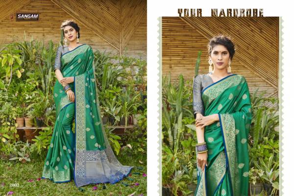 Sangam Sambhalpuri Latest Designer Handloom Silk Festival Wear Sarees Collection