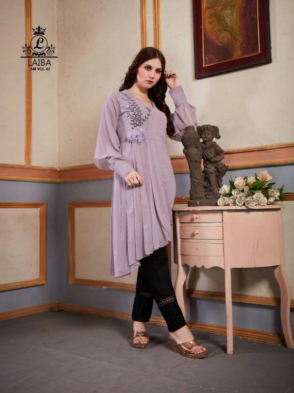 Laiba Sophisticated Edition 42 Fancy Casual Party Were Readymade Salwar Kameez Collection
