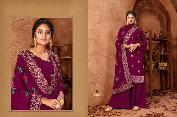 Riyasat Heavy Designer Party Wear Wedding And Fastival Wear Suit Collection With Embroidery Work and Four Sided Bordered Dupatta