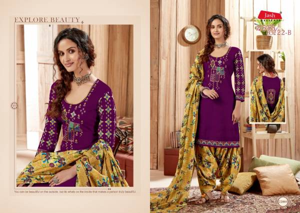 Jash Baby Doll Vol 22 B Latest Pure Cotton Printed Casual Wear Dress Material Collection