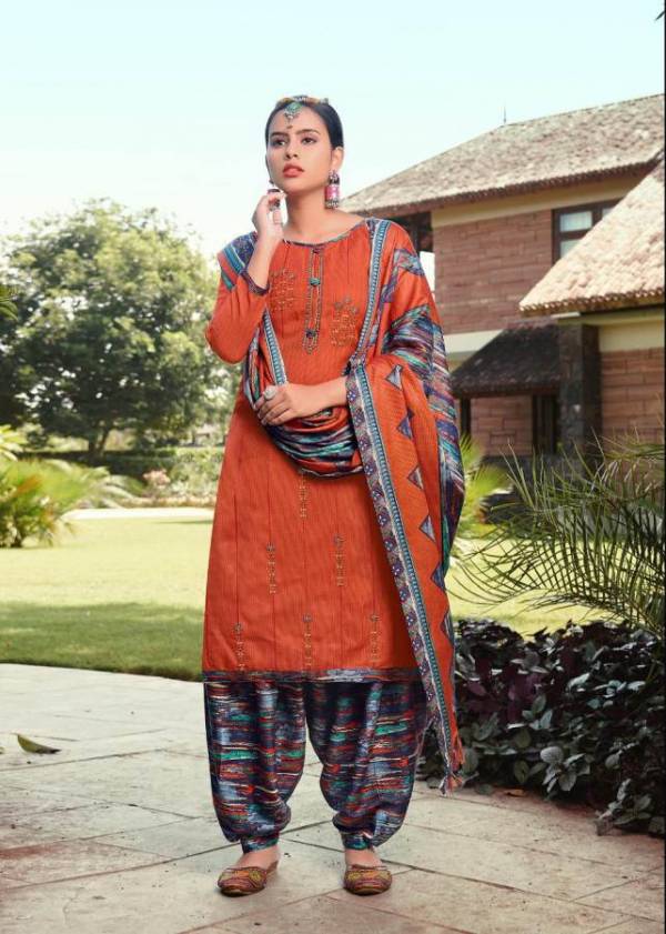 Roli Moli Pakija Latest Designer Pure Pashmina Jacquard Print With Fancy Embroidery Work Dress Material Collection 