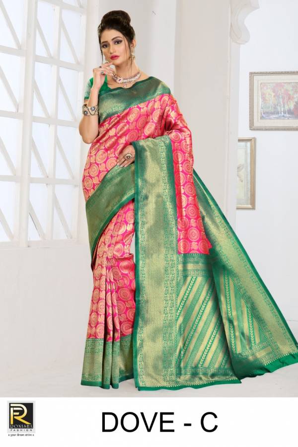 Ronisha Dove 2 Festive Wear Premium Silk Designer Saree Collction