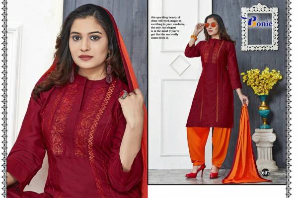 Bonie Naira Latest Designer Patiyala Style Beautiful Neck Design Salwar Suit Collection